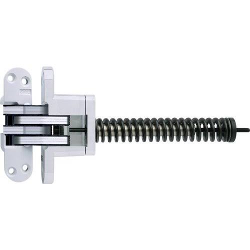 White Invisible Single Door Hinge C321787