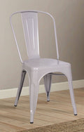 Silver Side Chair Set of 2 C91488