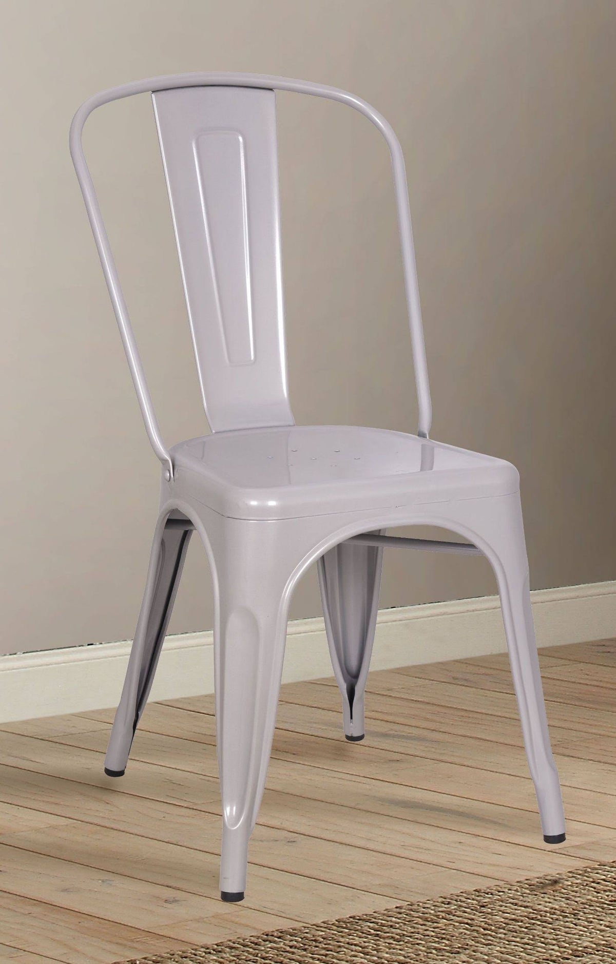 Silver Side Chair Set of 2 C91488