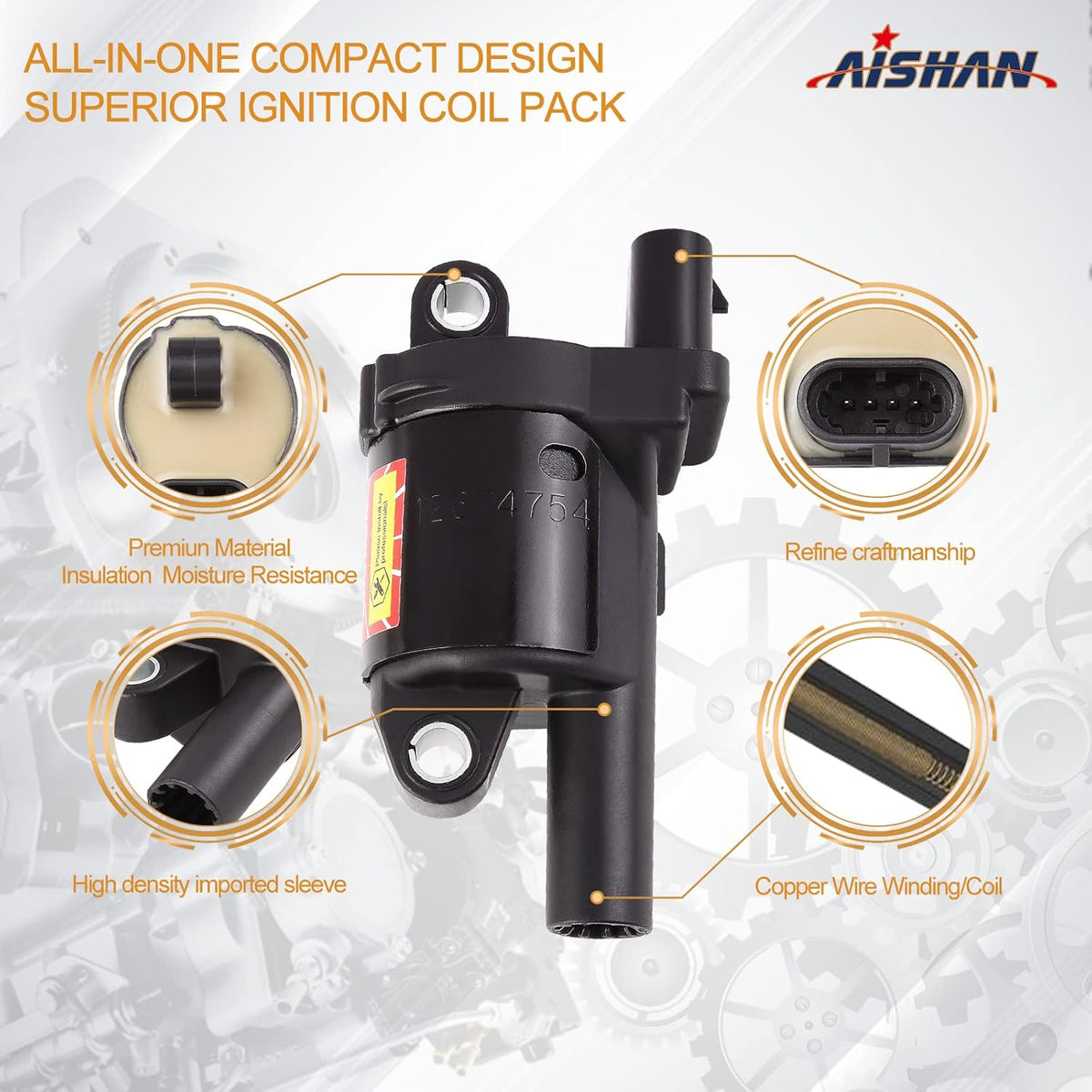 Ignition Coil Pack Set of 8 S180
