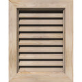 Primed Smooth Vertical Gable Vent L706