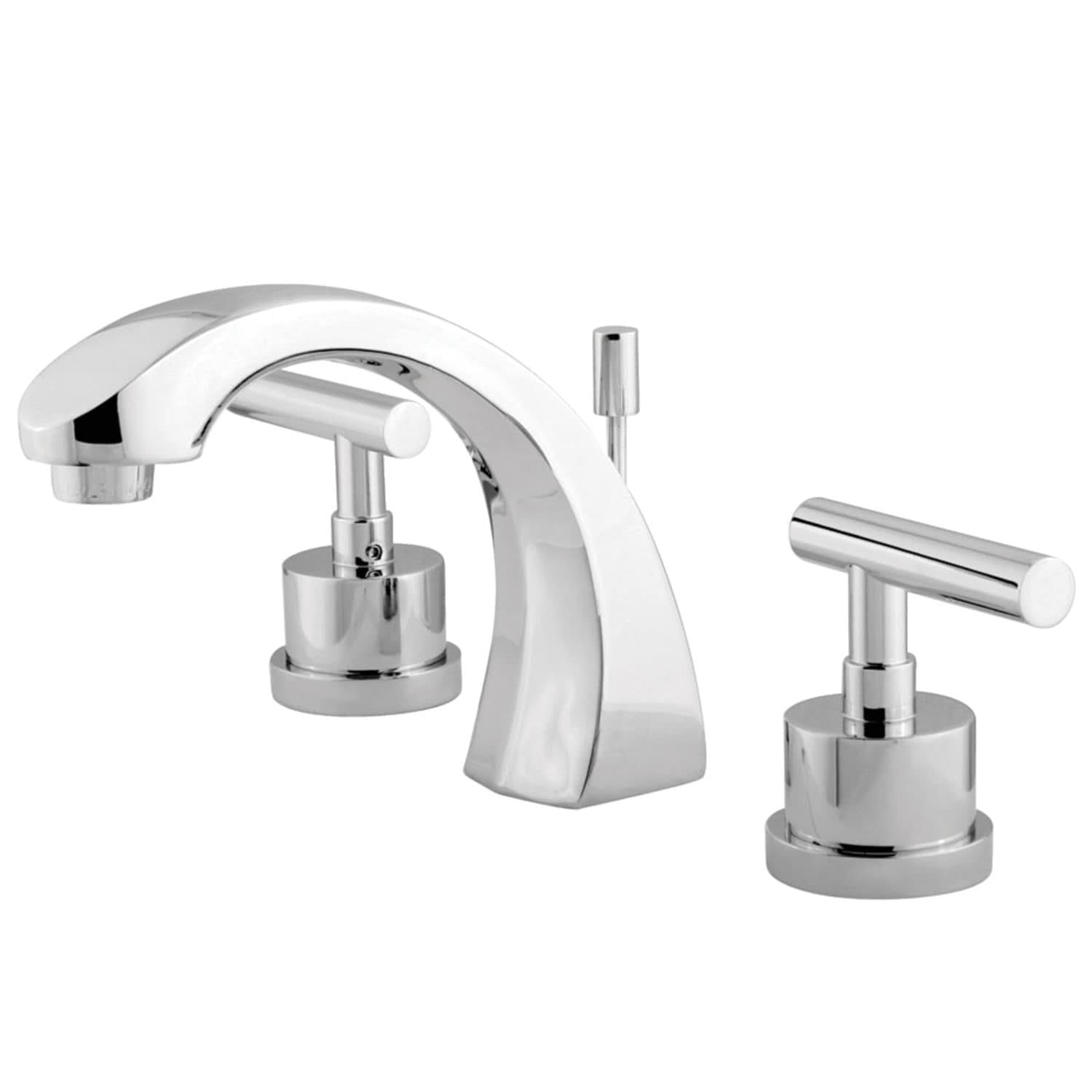 8-Inch Widespread Solid Brass Bathroom Faucet Polished Brass M738063