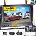 Wireless HD 1080P Backup Camera with 7" Touch Key DVR Monitor U25180