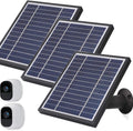 Solar Panel 3 Pack with 11.8feet Power Cable and Adjustable Mount R3963