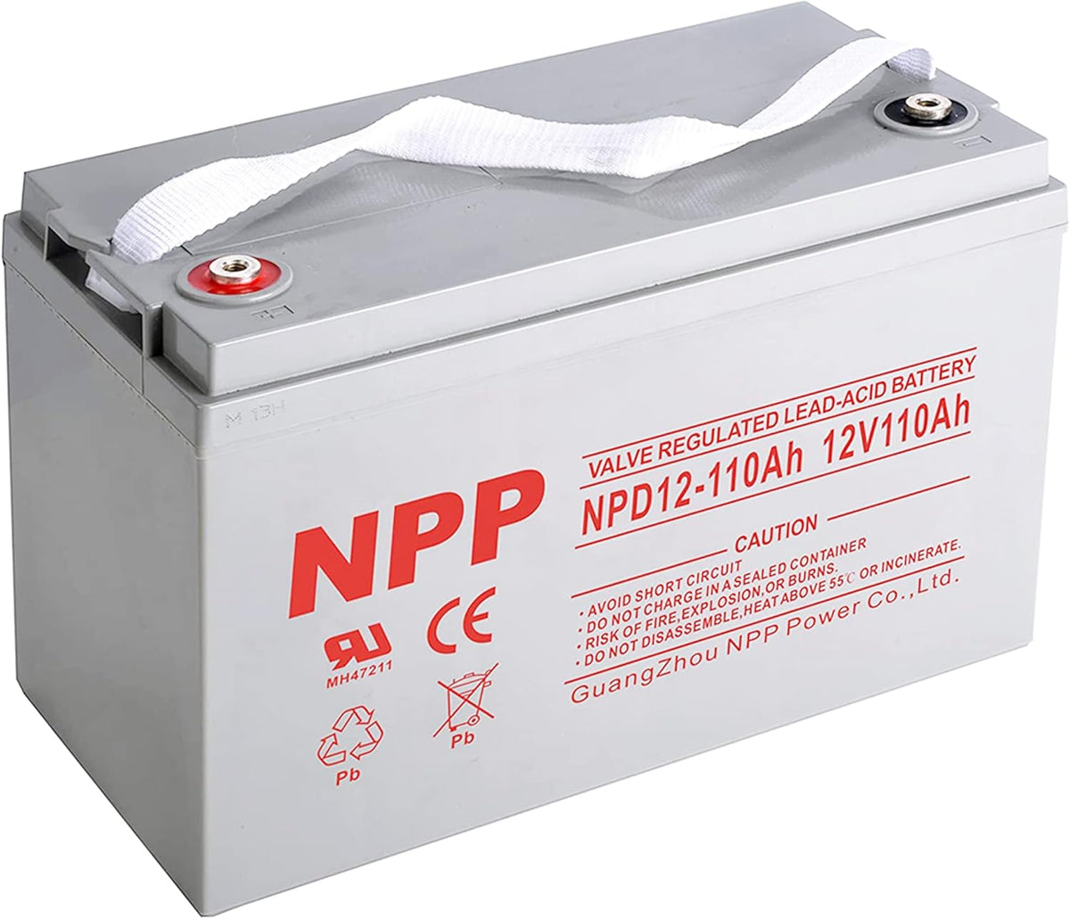 12V 120Ah AGM Deep Cycle Sealed Lead Acid Rechargeable Battery J37043