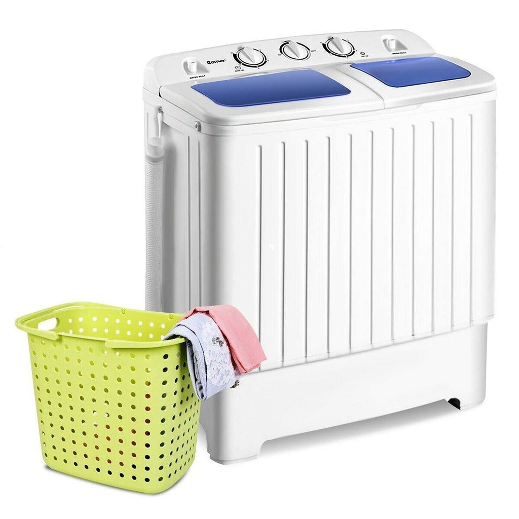 Compact Twin Tub Washing Machine Washer Spinner C7185