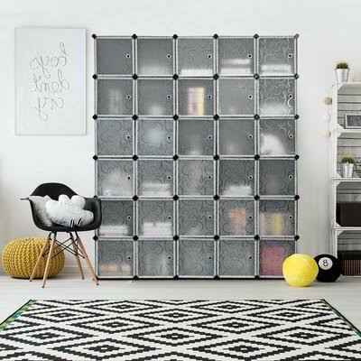 85 H x 71 W Closet Island Bookcase I723445