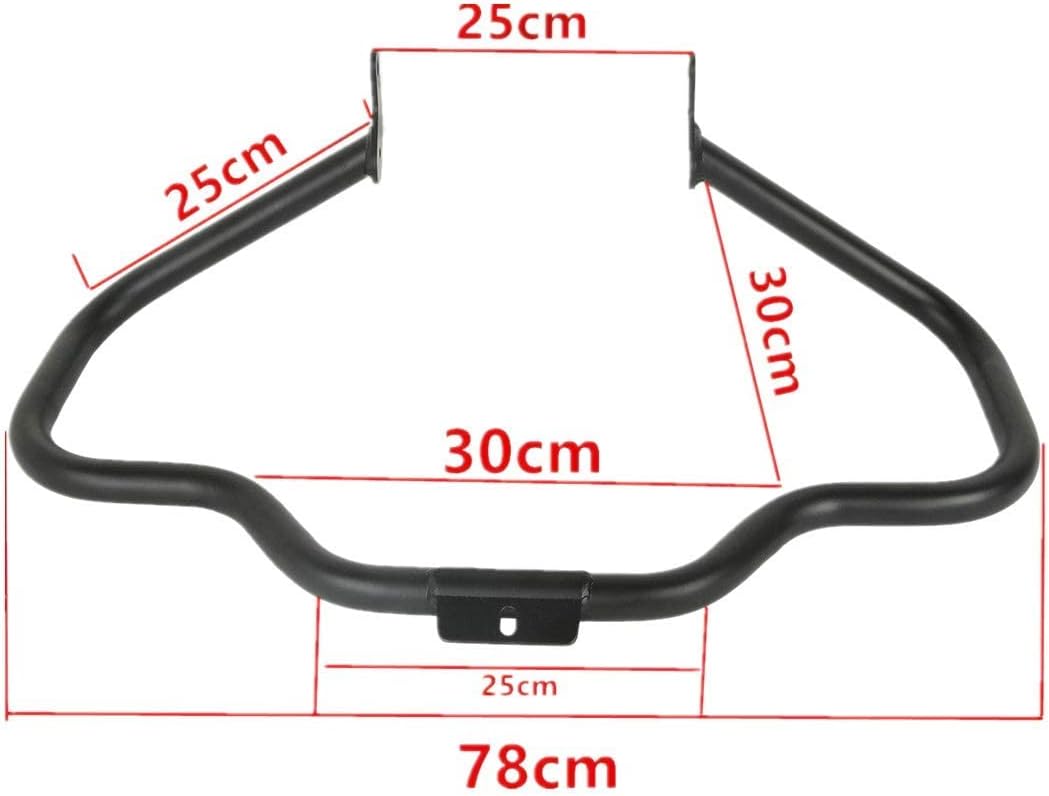 Chrome Mustache Engine Guard Crash Bar U4800