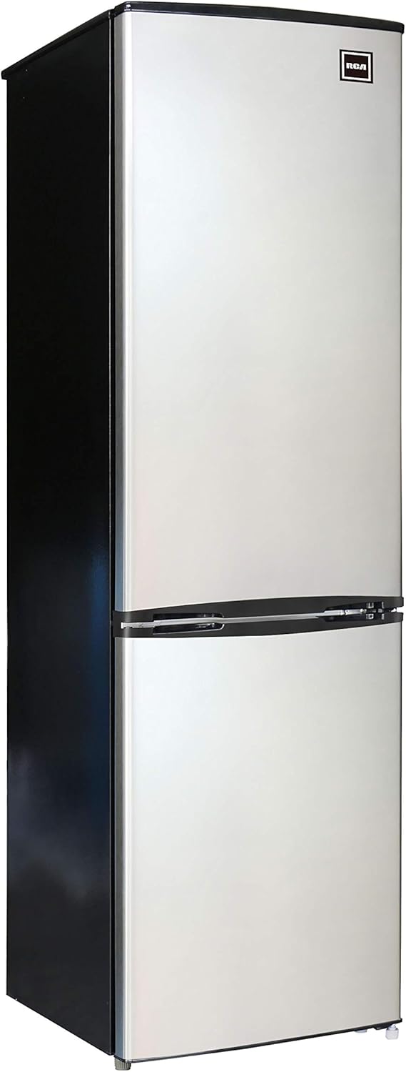 9.2 cu. ft Stainless Bottom Mount Freezer Fridge T33712