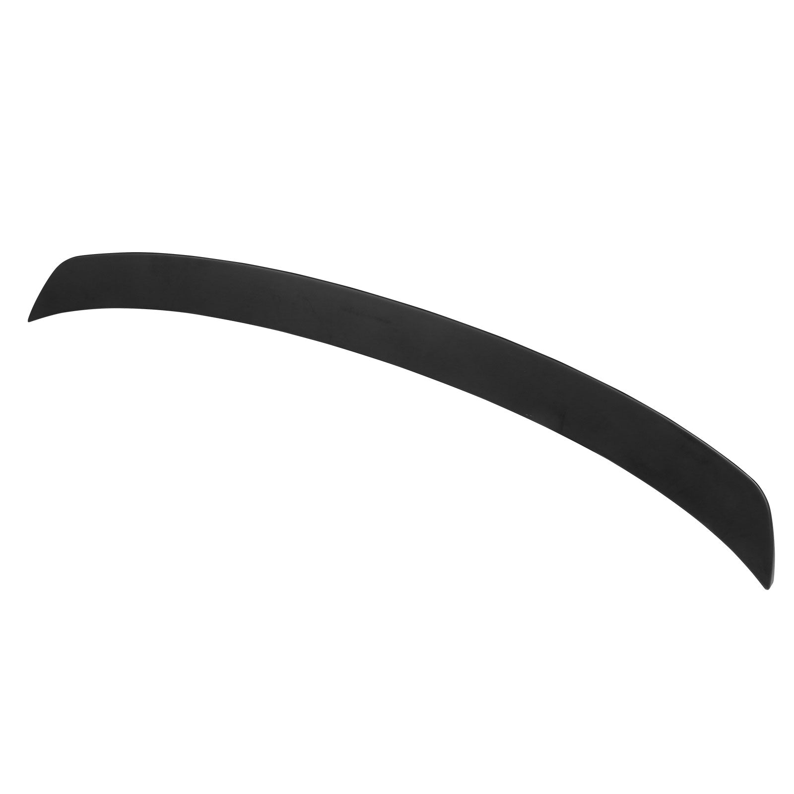 Matte Black ABS Plastic Trunk Spoiler Lip Wing H6410