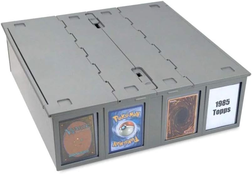 Gray Collectible Card Bin W38455
