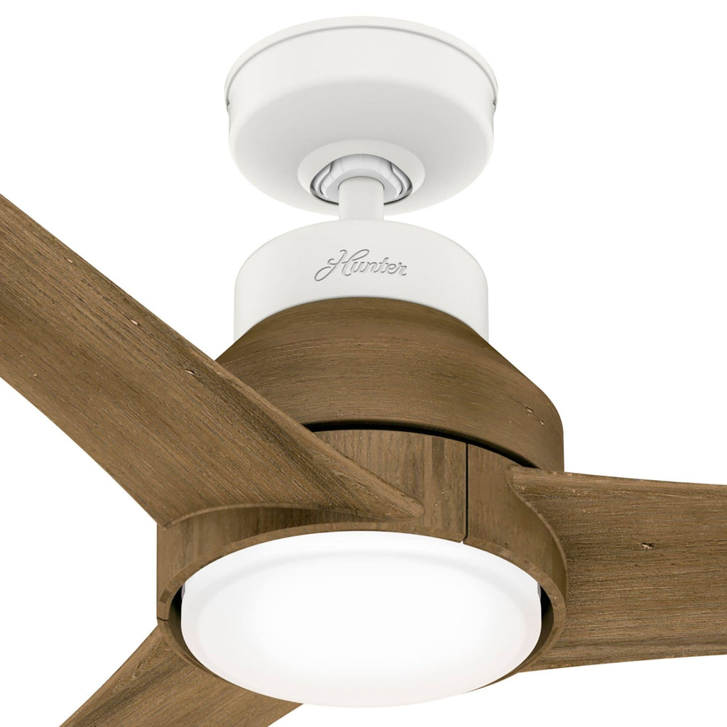 Matte Silver LED Ceiling Fan I93500