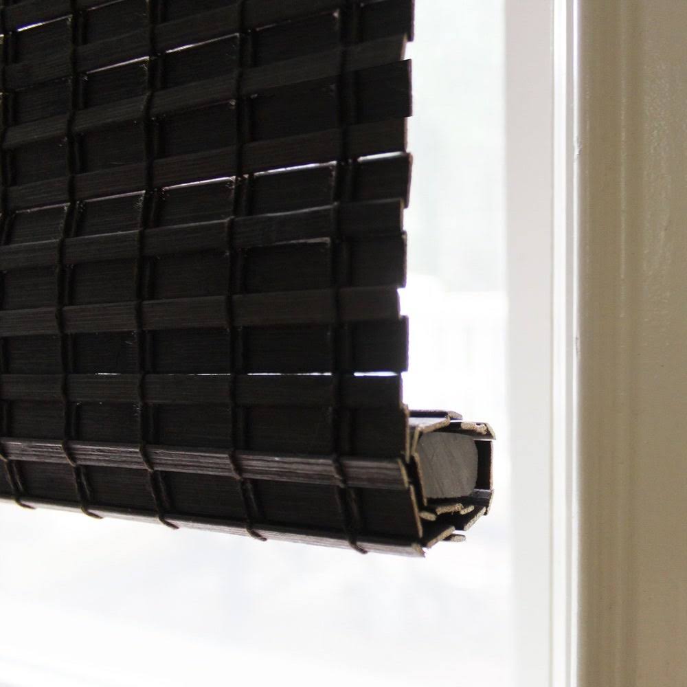 Brown Cordless Roman Shade K4753