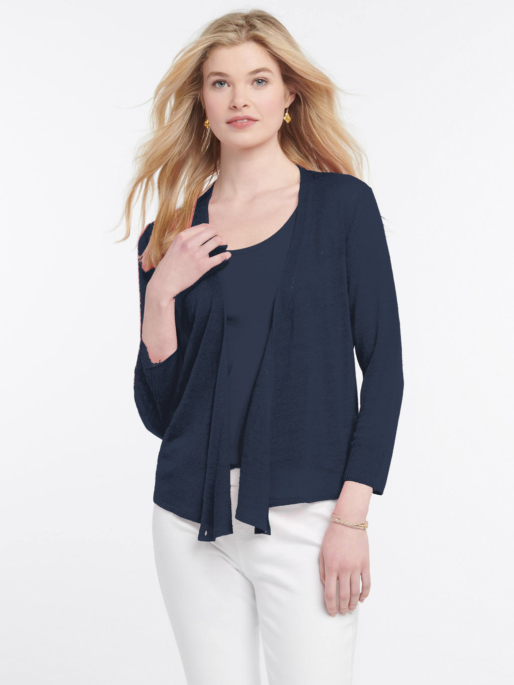 Dark Indigo 4-Way Cardigan U302850