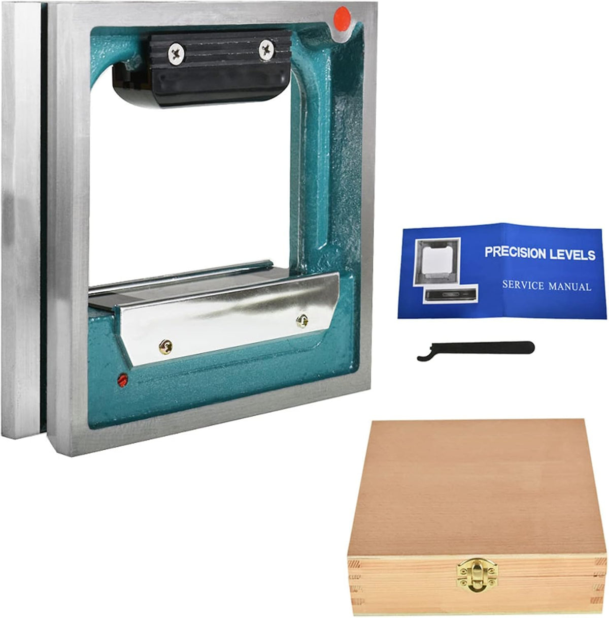 6 X 6 Inch Precision Frame Spirit Level Pack of 2 E411