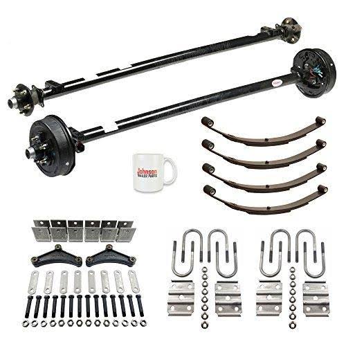 3500 lb Trailer Axle Running Gear Set E7677