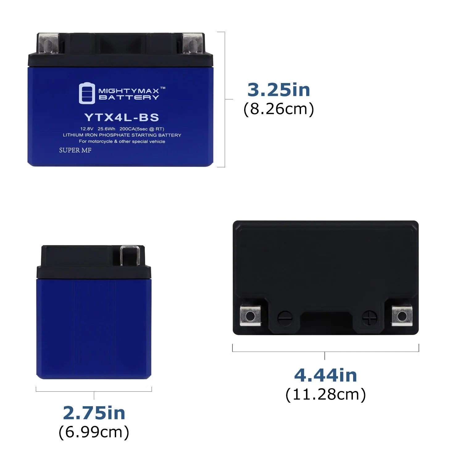 8 Pack Lithium Replacement Battery for Honda Scooters F957828