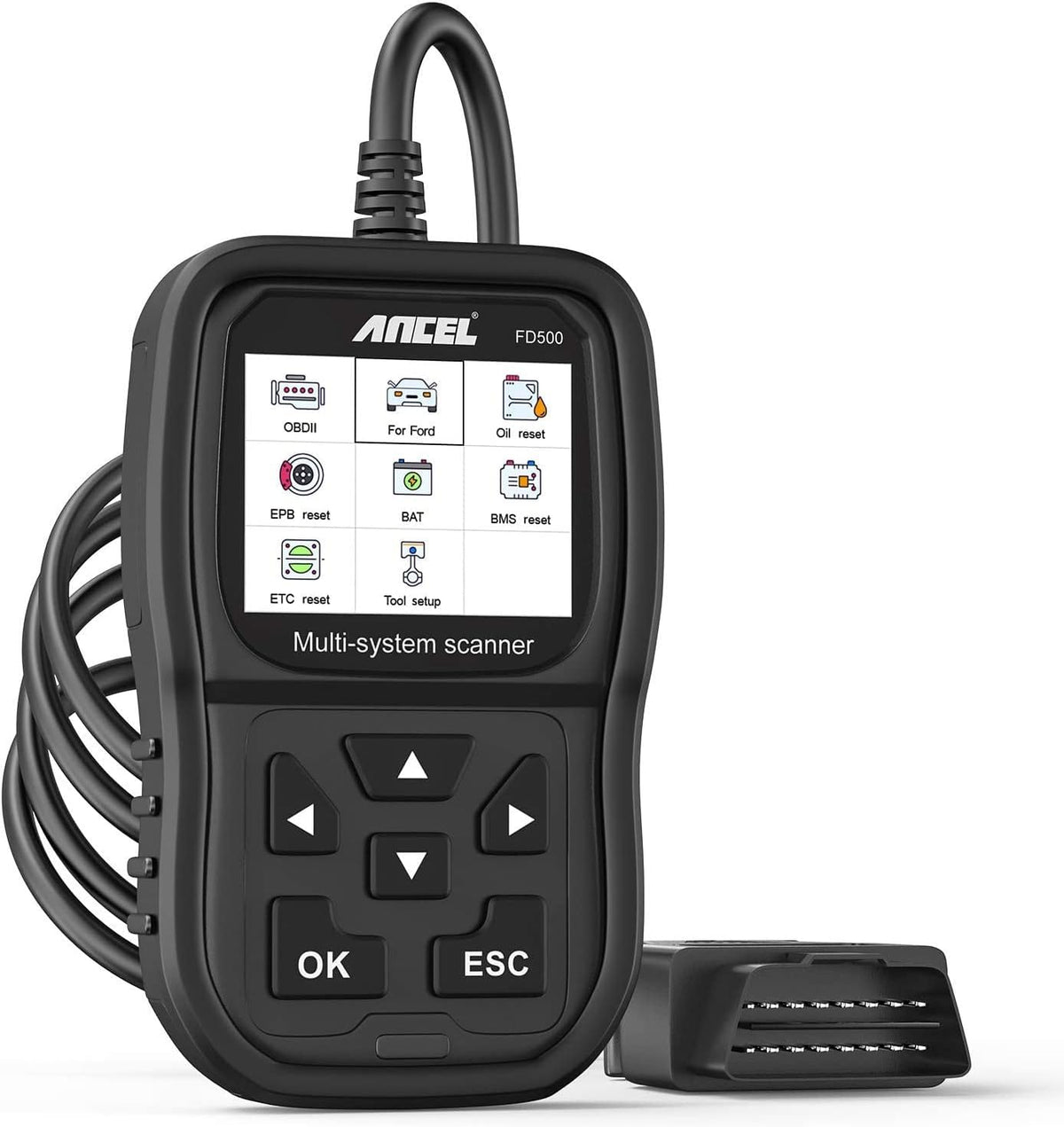 Full System Scan Tool for Ford Lincoln with Engine ABS SRS Transmission 4WD Diagnostics V958535