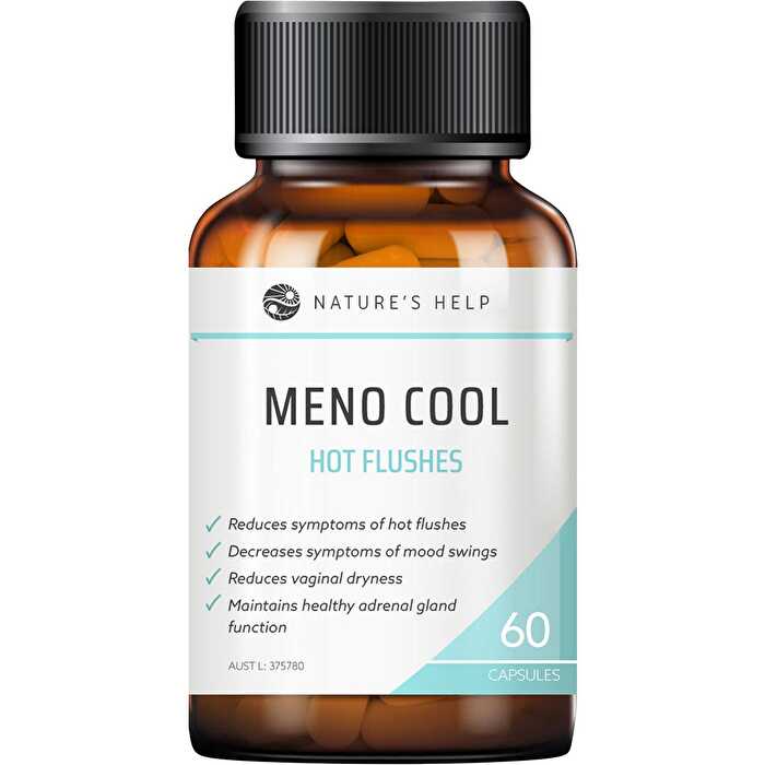 Meno Cool Hot Flushes Capsules 60 Caps K748002