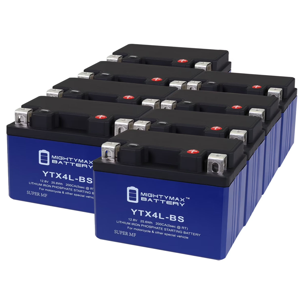 8 Pack Lithium Replacement Battery for Honda Scooters F957828