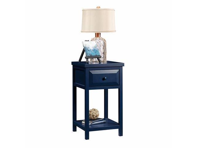 Indigo Blue Finish Side Table W541976