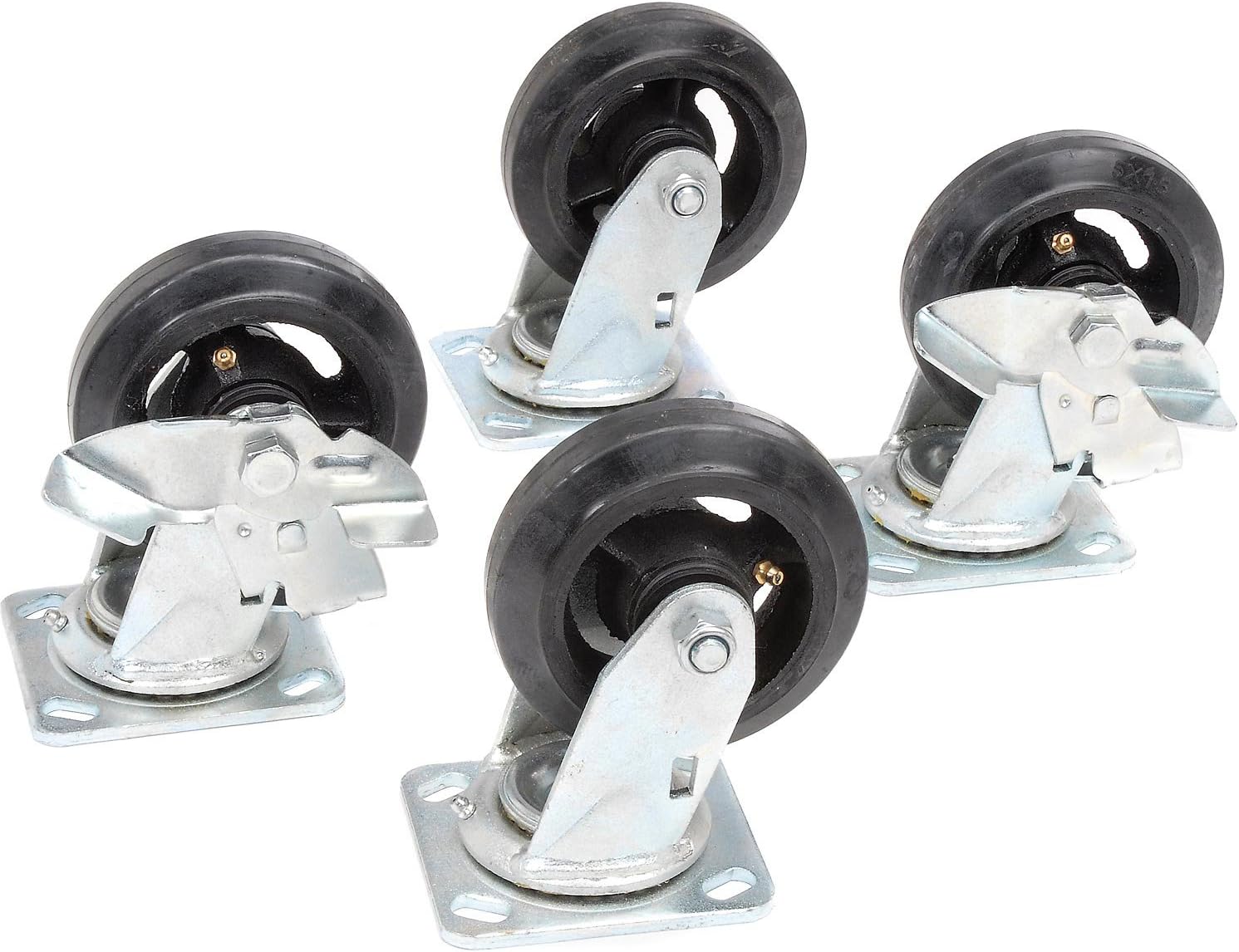 Caster Kit - 4 Swivel, 2 With Brakes, 5 X 1 1/2 C19266