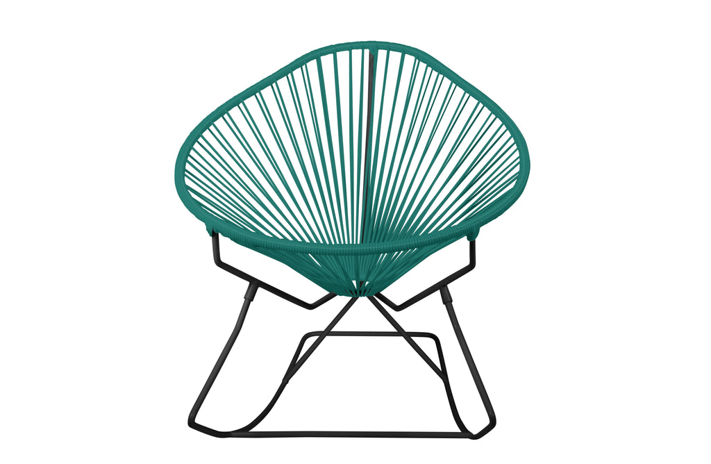 Black/Turquoise Rocker Chair J176944