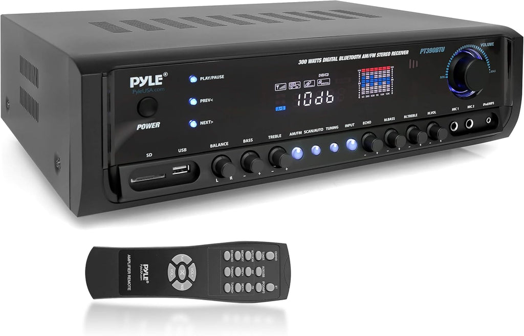 300W 4 Channel Bluetooth Power Amplifier X46603
