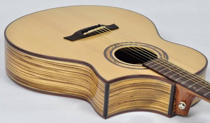 Natural Acoustic-Electric Guitar T7700