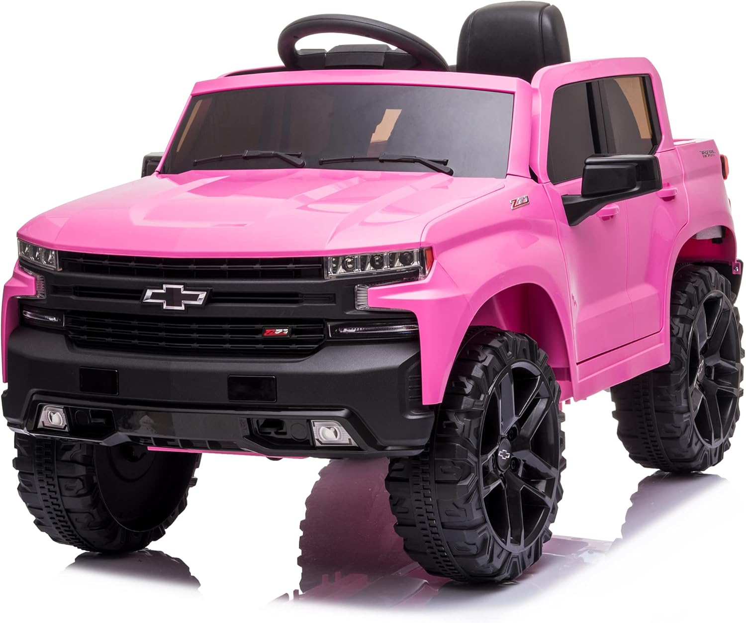 12V Battery Powered Pink Kids Ride On Truck Car Electric Vehicle with Remote Control Q1921