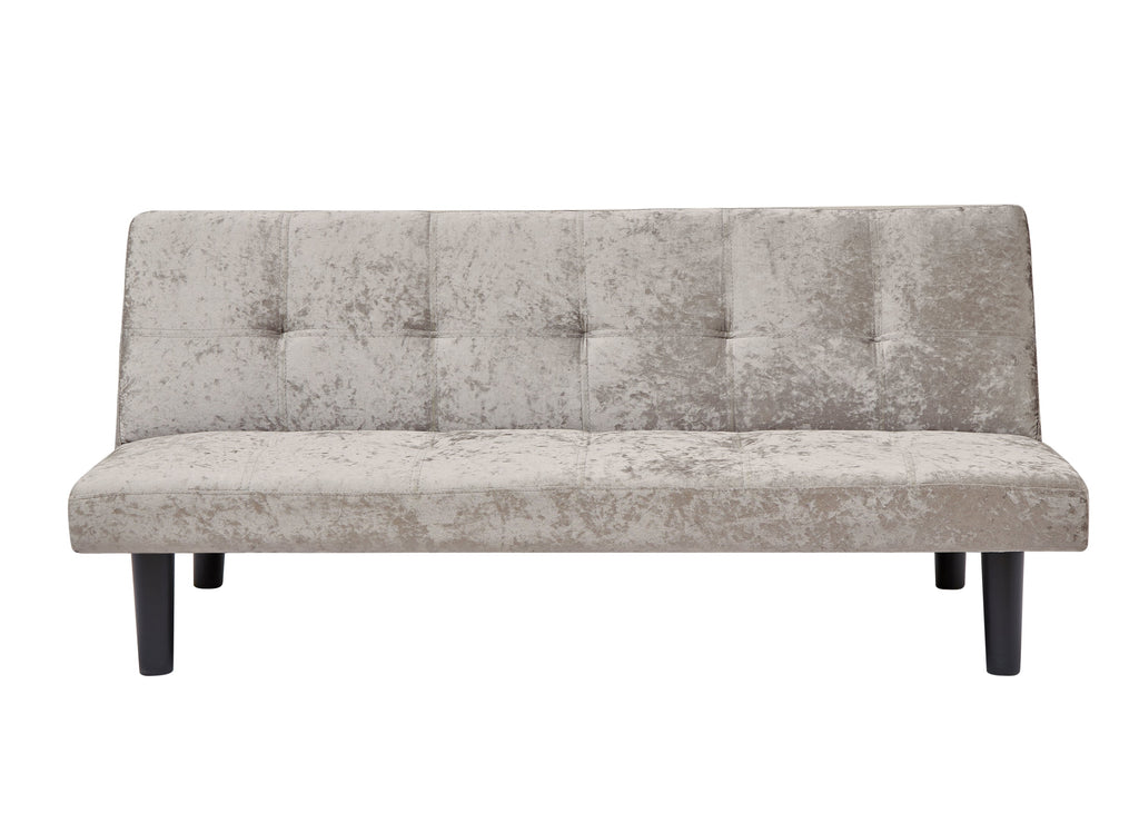 Silver Convertible Sofa Bed Z17703