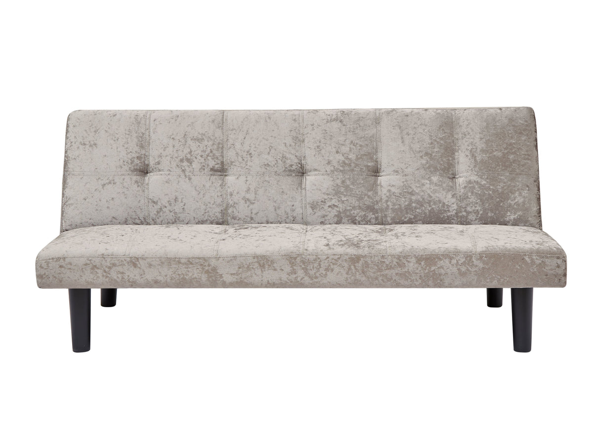 Silver Convertible Sofa Bed Z17703