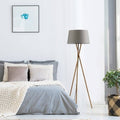 Grey Tripod Floor Lamp G65048