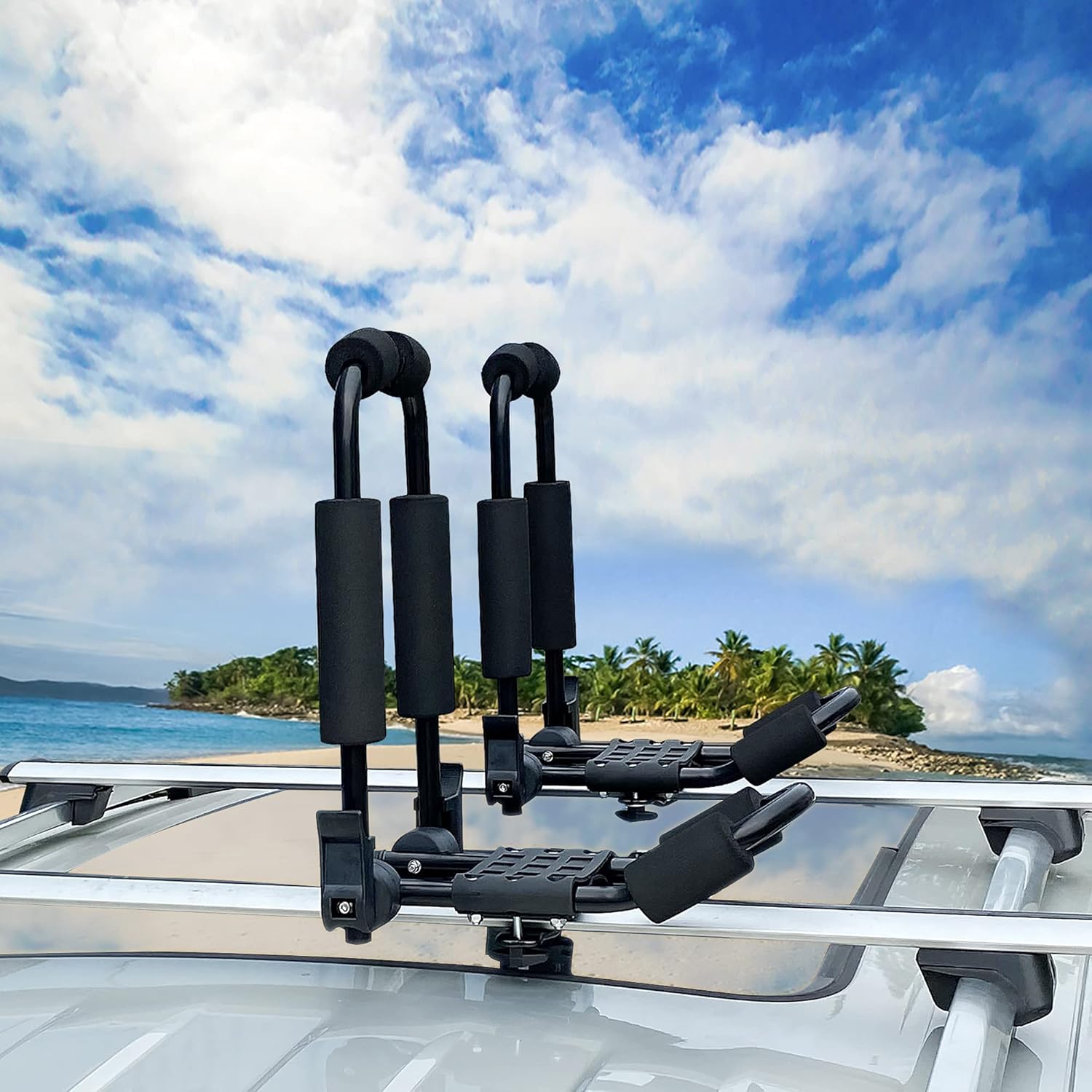 J-Style Foldable Kayak Roof Rack Pack of 2 I221