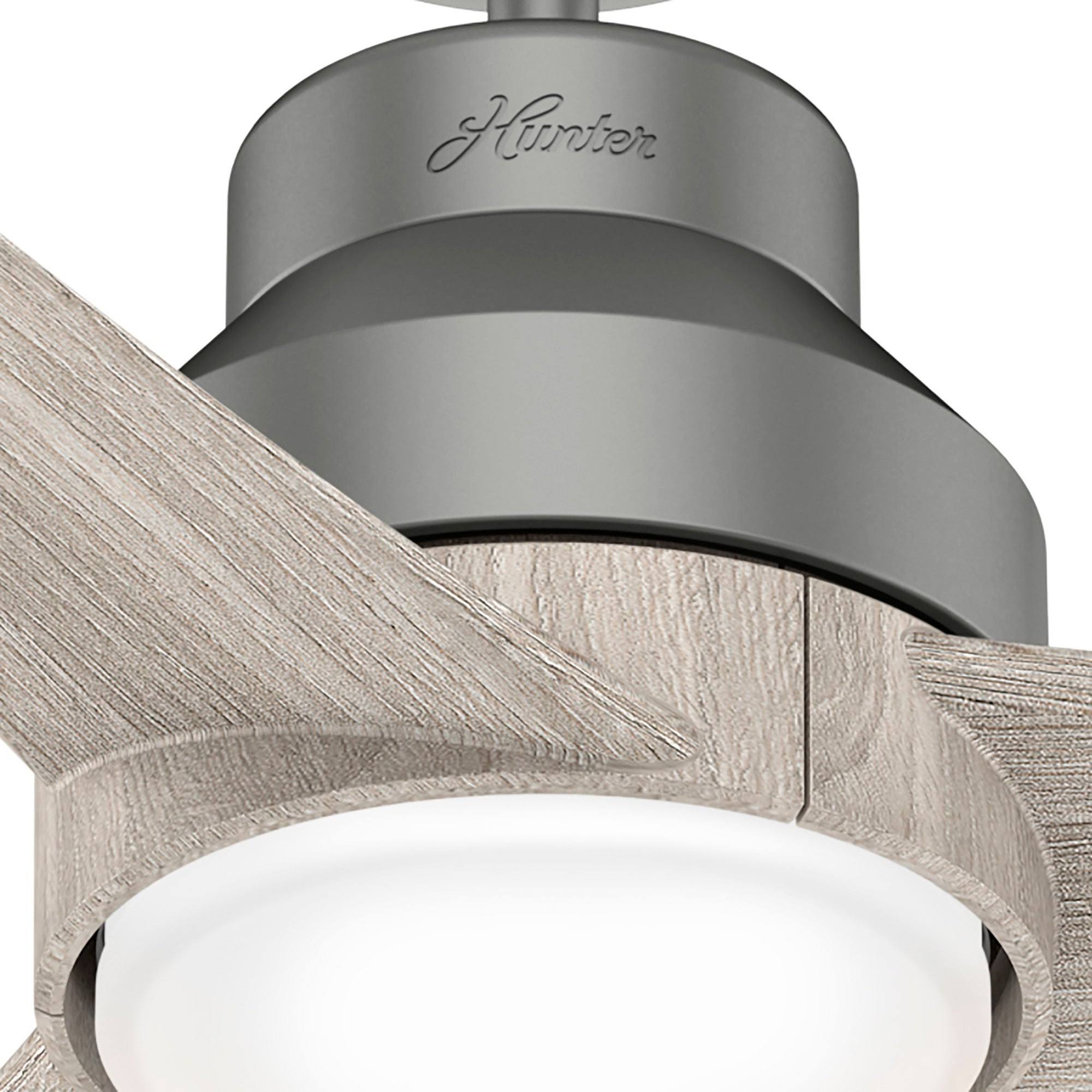 Matte Silver LED Ceiling Fan I93500