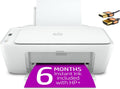 White Wireless Inkjet All-in-One Printer with HDMI Cable U433