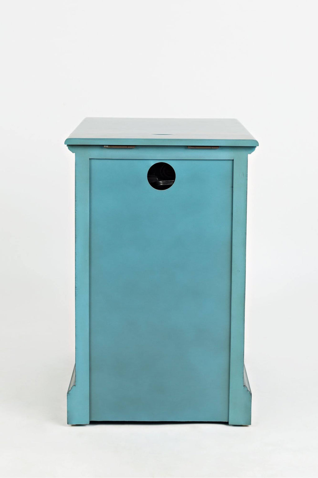 Antique Blue Power Chairside Table M361