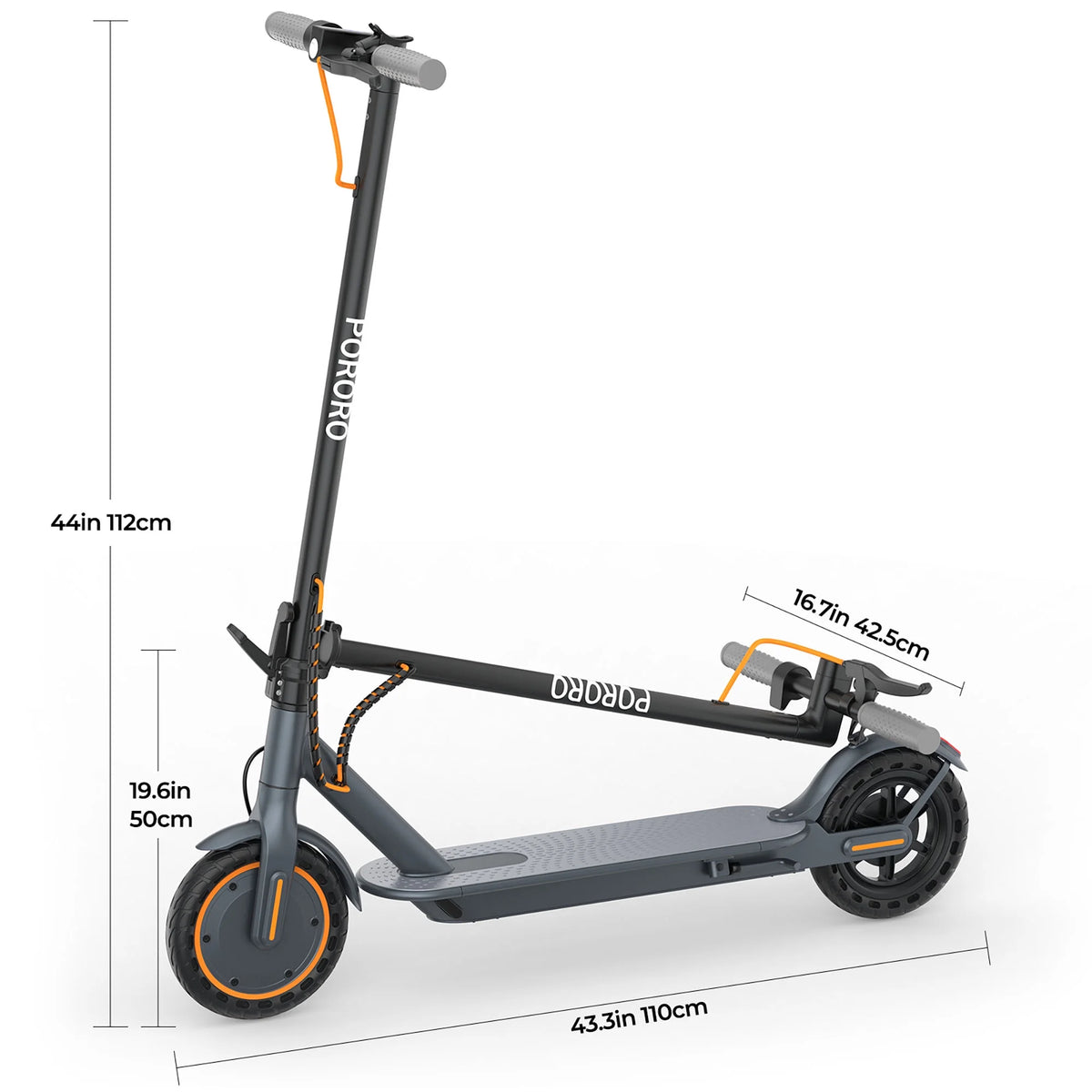 Black Electric Scooter U7657