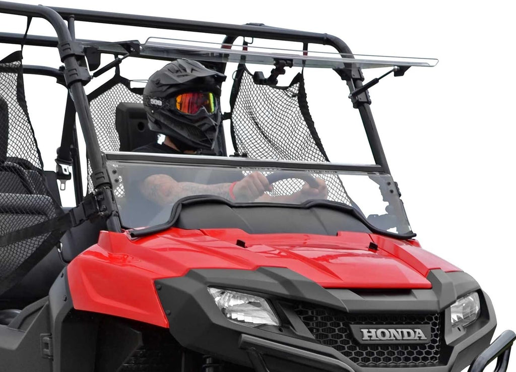 Scratch Resistant Flip Windshield for Honda Pioneer 700 / 700-4 I75357