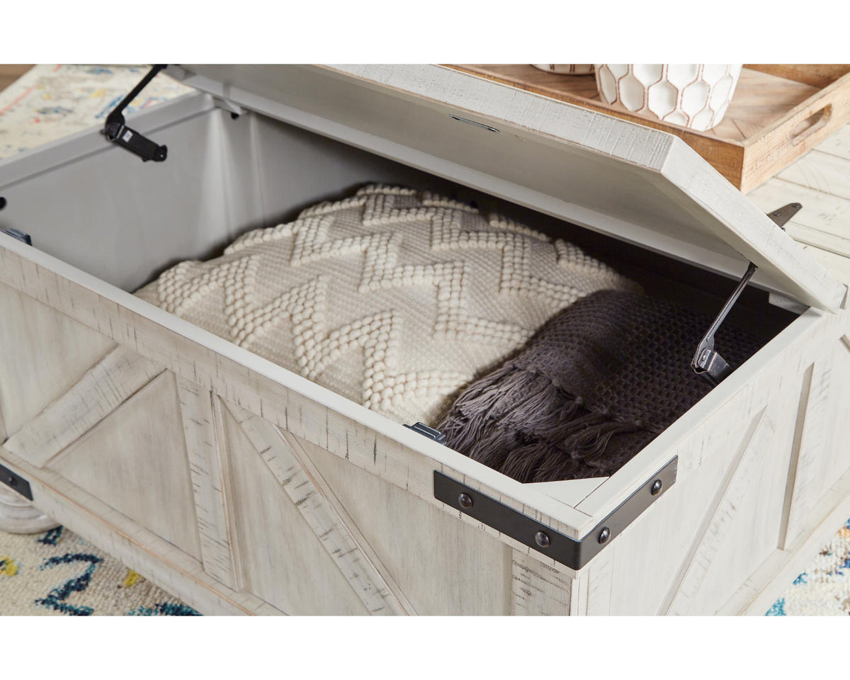 Whitewash Coffee Table P574