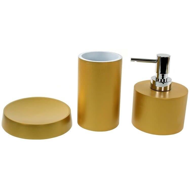 Black Bathroom Accessory Set Q22560