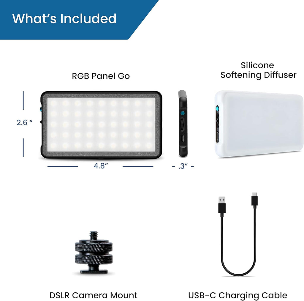 RGB Panel GO Full Color Camera Light B9601