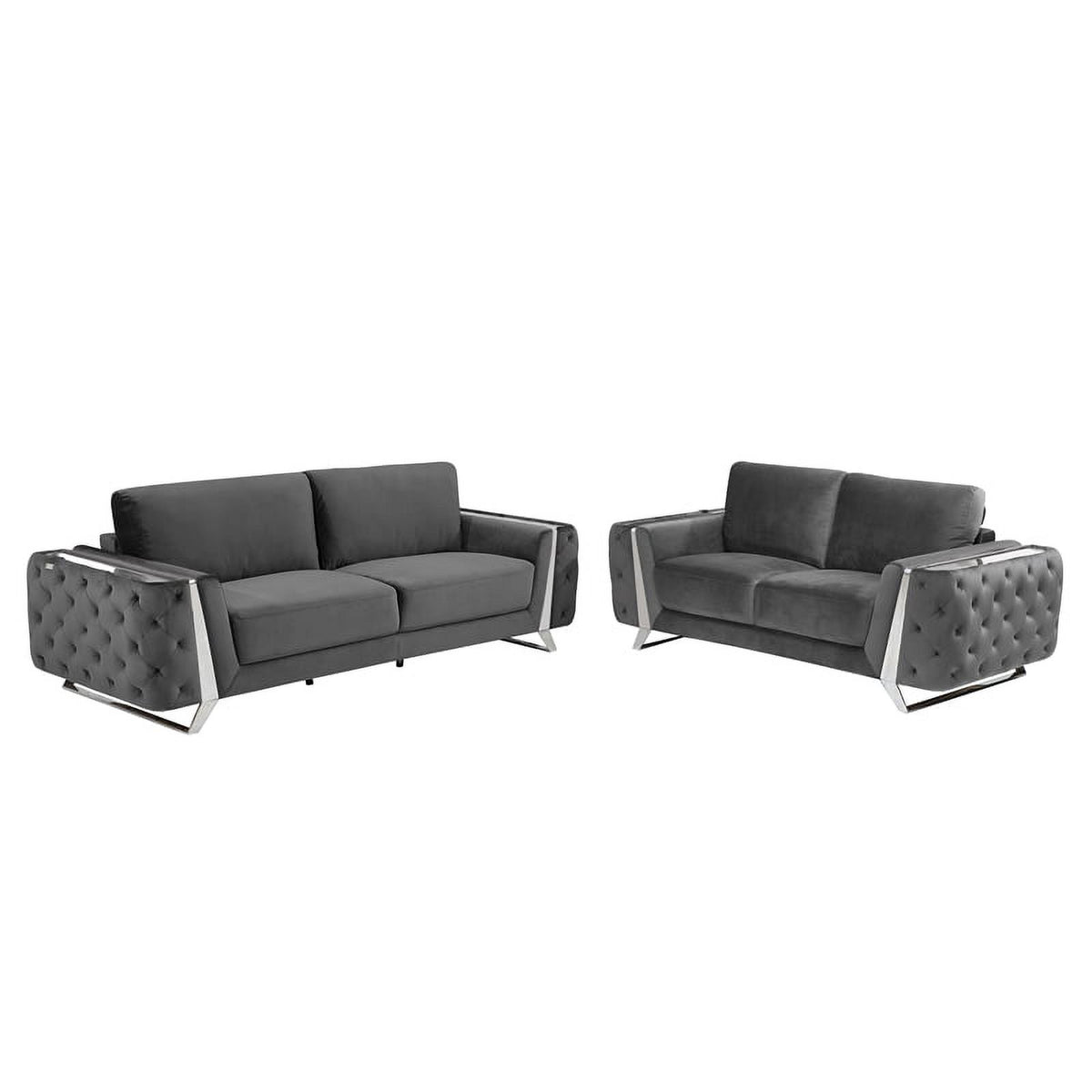Modern Italian Fabric Sofa Set H13384