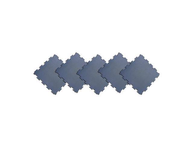 Blue Interlocking Rubber Flooring Tiles Z146070