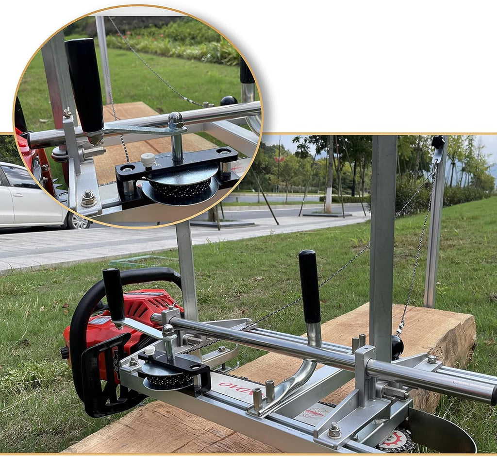 Winch System Manual Winch for Chainsaw Mill, with Nuts and Bolts, Pack of 2 V838