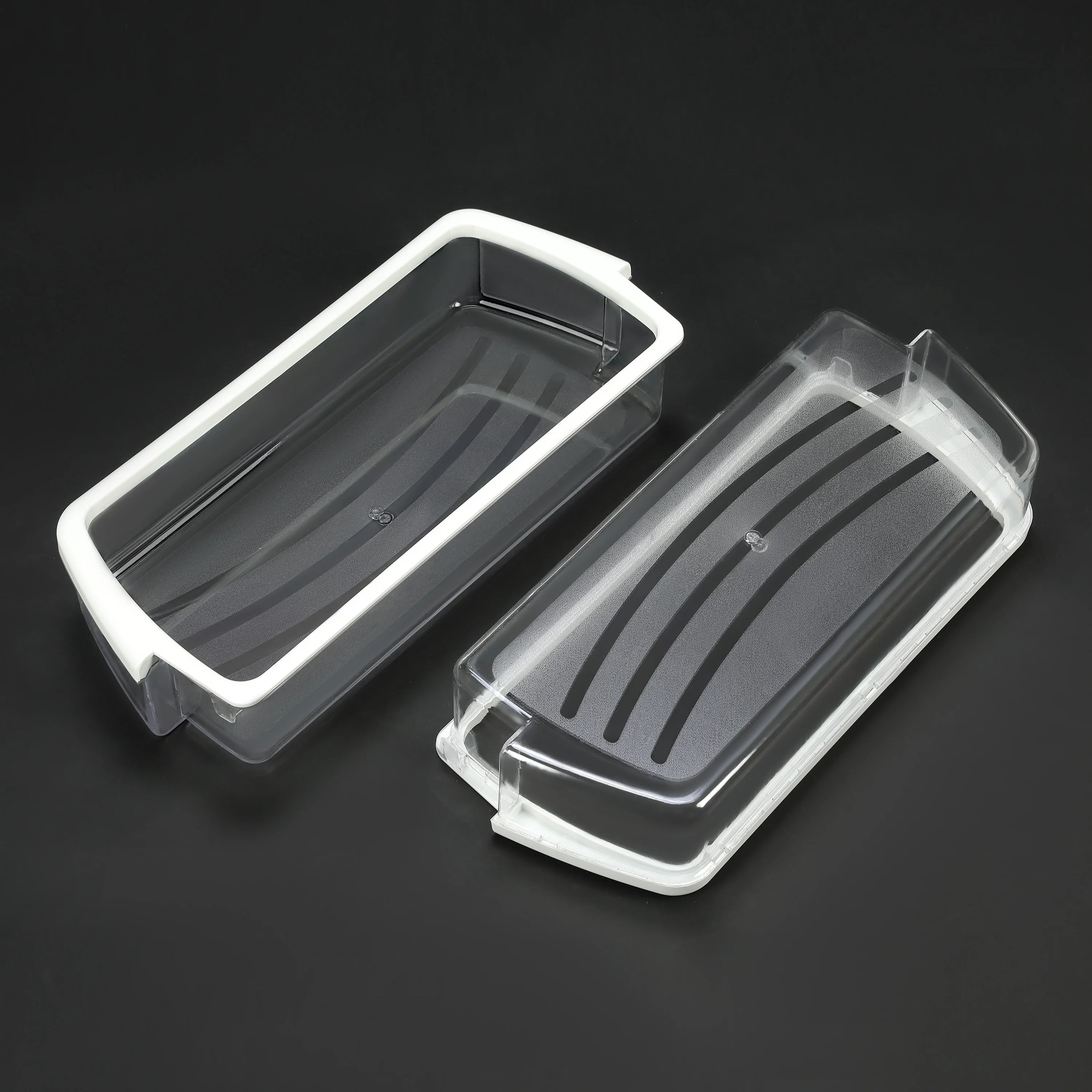 2pcs Refrigerator Door Bin Shelf O6299
