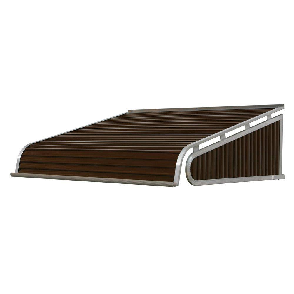 Brown Solid Fixed Door Awning G55768