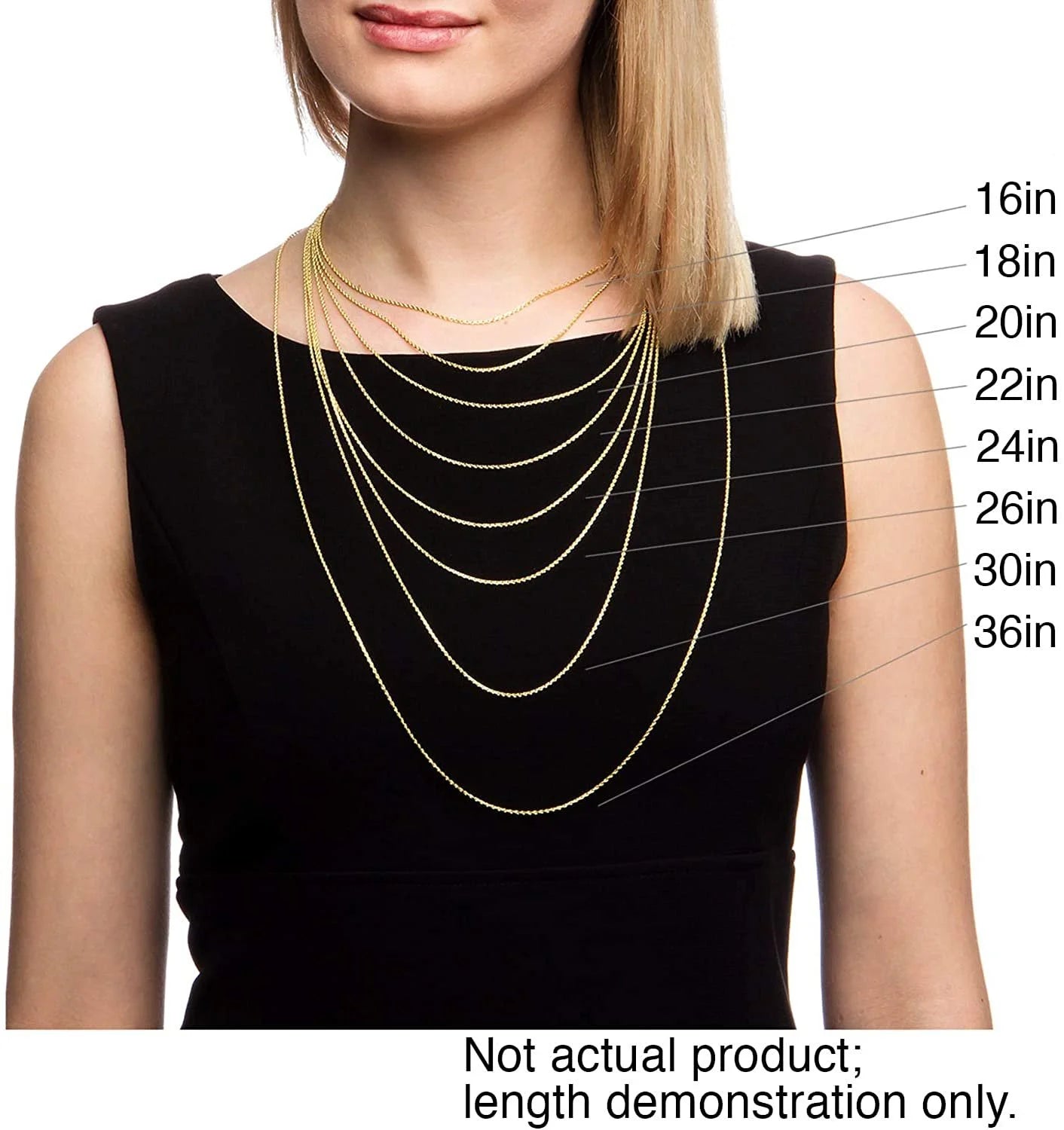Yellow Gold Plated Cuban Chain Necklace M609920