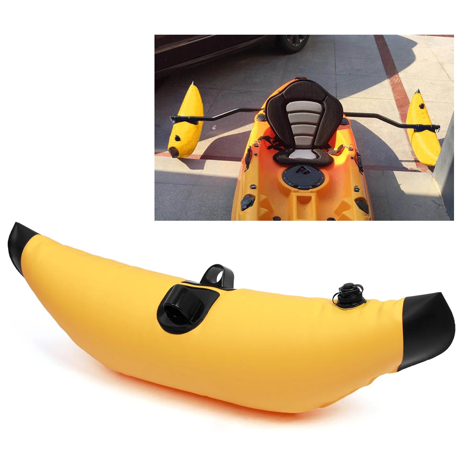 Kayak PVC Inflatable Outrigger Float Stabilizer Kit V81246