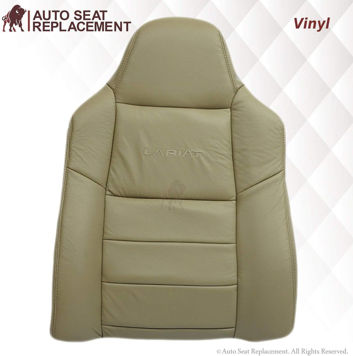 Passenger Bottom Leather Seat Cover for Ford F250 F350 C82201